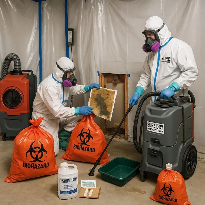 Contaminated Water Handling Protocols process in Kahoka, MO